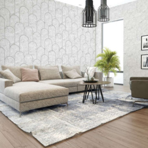 Arched Geometric Pattern Wallpaper
