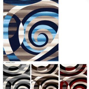 Artistic Spiral Rugs Collection