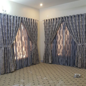 Regal Silver Elegance Curtain