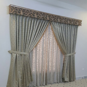 Royal Carved Elegance Curtains