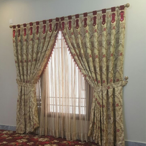 Classic Floral Elegance Curtains