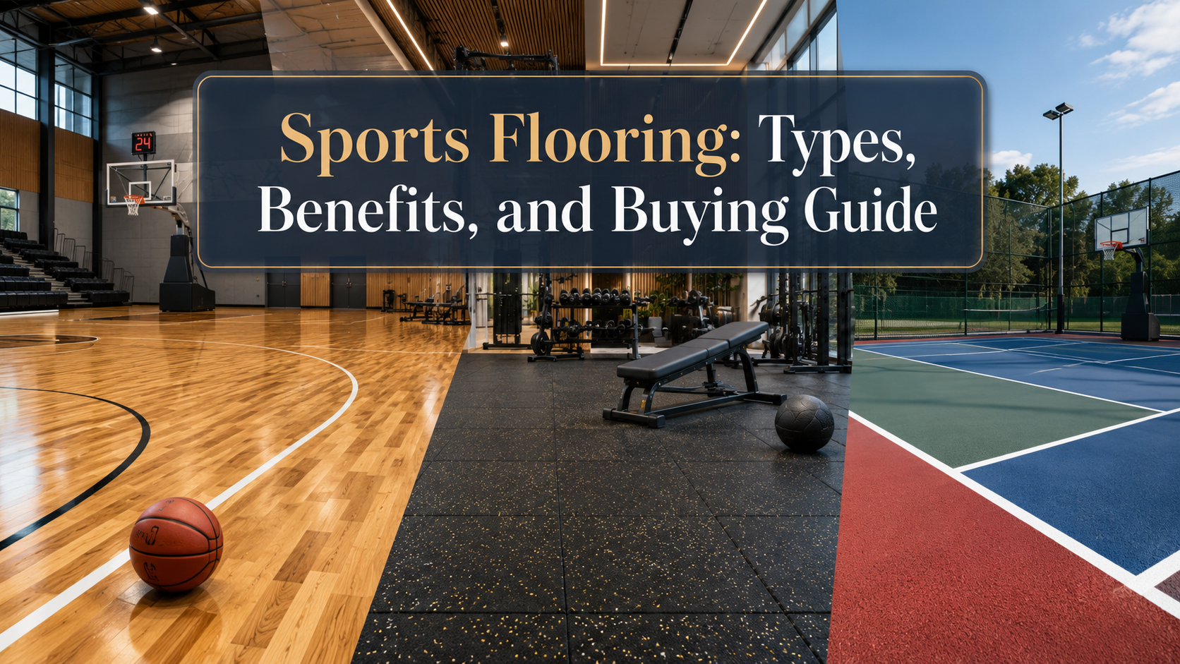 Sports flooring